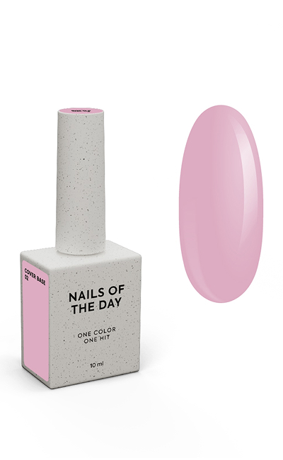 Nails of The Day Cover base NEW Formula 02, 10 ml